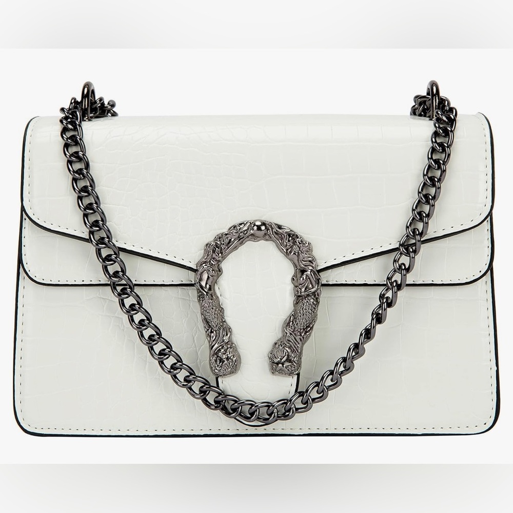 NWT Crossbody Bag and Satchel Purse for Women, AVAILABLE IN WHITE OR BLACK